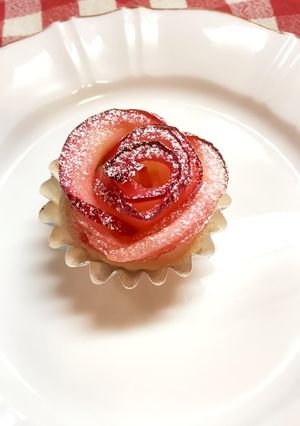ローズアップルパイ-レシピのメイン写真