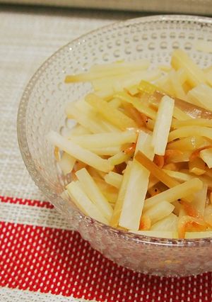 大根の皮の炒め煮〔ホットクック〕-レシピのメイン写真