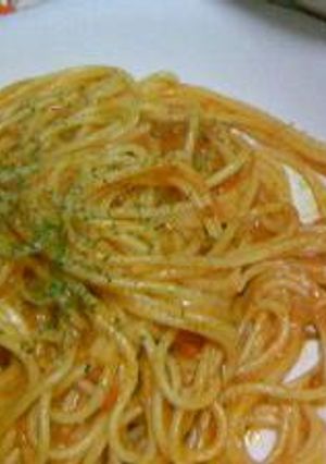 簡単☆ミートソースパスタのチーズ和え-レシピのメイン写真