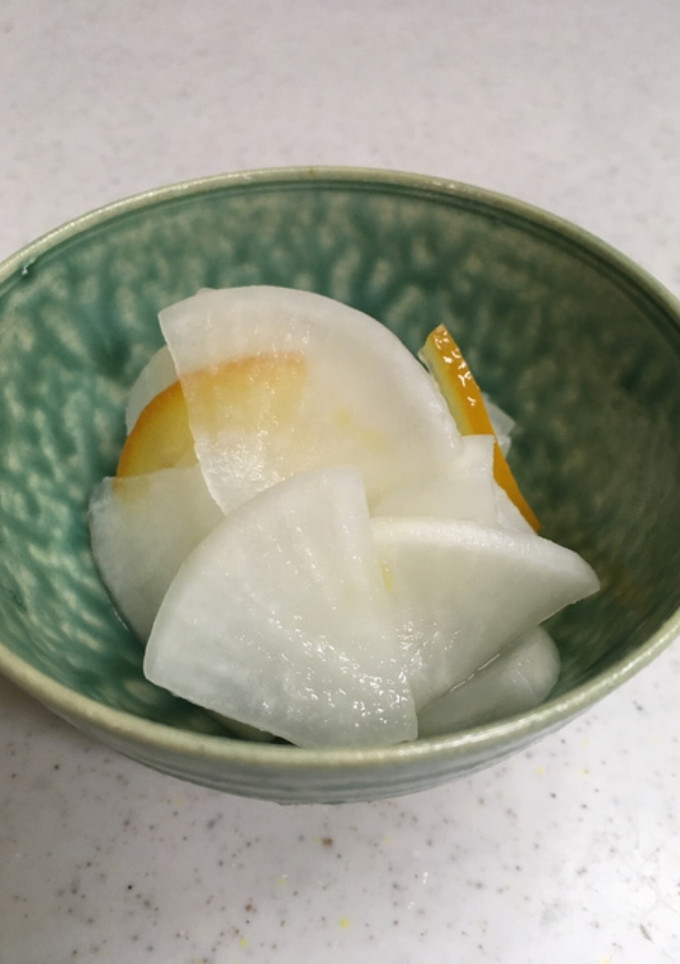 大根とマーマレードの簡単甘酢漬け-レシピのメイン写真