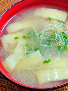 らっきょうの味噌汁-レシピのメイン写真