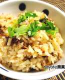いわしの蒲焼き缶詰とトマトの炊き込みご飯