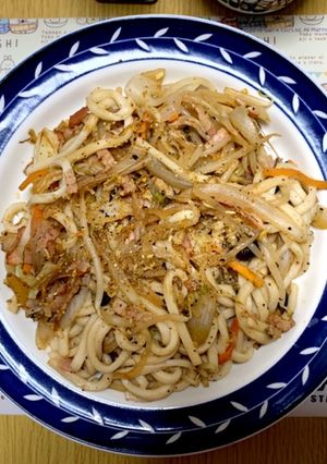 MrsWongちのアメリカン焼きうどん-レシピのメイン写真
