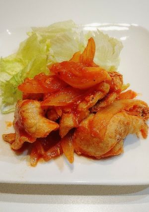 ポークチャップ-レシピのメイン写真