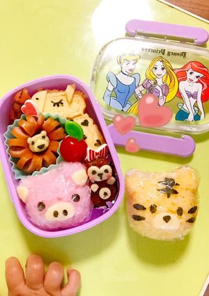 遠足☆どうぶつえん弁当-レシピのメイン写真