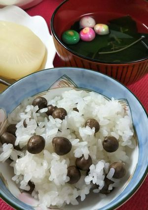 季節の食材で元気になろう！むかごご飯-レシピのメイン写真