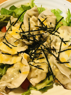 レトルト●白ワインの蒸し焼きチーズ餃子-レシピのメイン写真