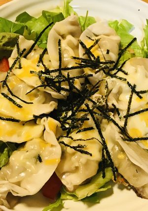 レトルト●白ワインの蒸し焼きチーズ餃子-レシピのメイン写真