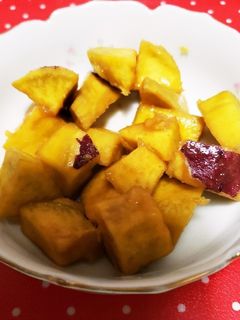 簡単!さつまいものマーガリン醤油♪-レシピのメイン写真