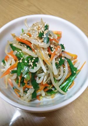 レンジでパパっと簡単ナムル～♥゛-レシピのメイン写真