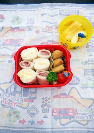 幼稚園年少お弁当4-レシピのメイン写真