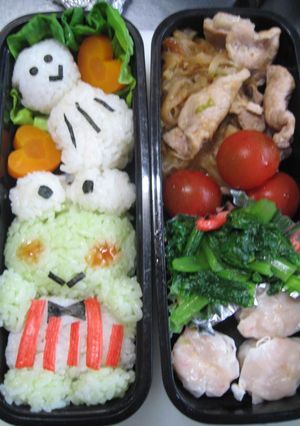 【キャラ弁】けろけろけろっぴ-レシピのメイン写真