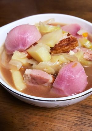 赤かぶのもものすけ入りポトフ風スープ-レシピのメイン写真