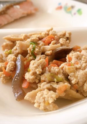 【学校給食】粉豆腐の炒め煮-レシピのメイン写真