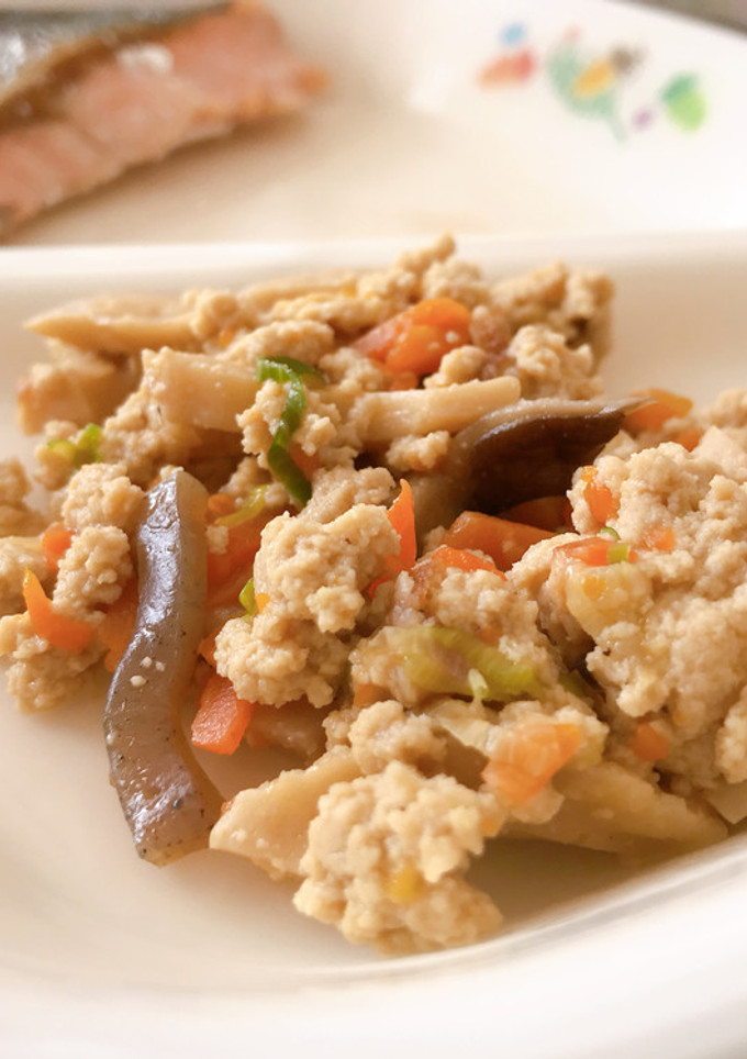 【学校給食】粉豆腐の炒め煮-レシピのメイン写真