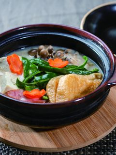 ピーマンの豆乳鍋-レシピのメイン写真