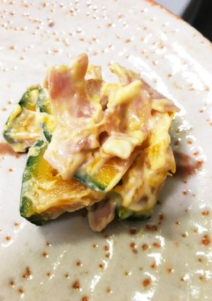 かぼちゃマヨ和え-レシピのメイン写真