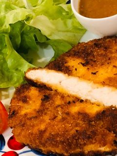 鶏ムネ肉de☆しっとりやわらかチキンカツ-レシピのメイン写真