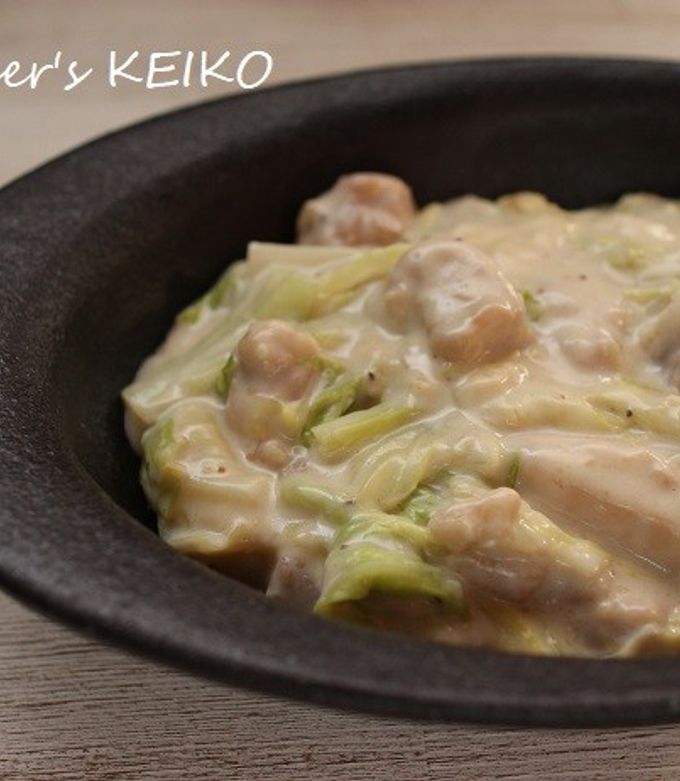 きゃべつと鶏肉のクリーム煮-レシピのメイン写真