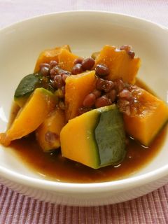 かぼちゃと小豆のいとこ煮-レシピのメイン写真