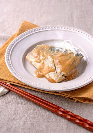 下味冷凍 さばのみそ煮-レシピのメイン写真
