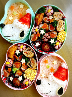 スヌーピーのクリスマス弁当-レシピのメイン写真