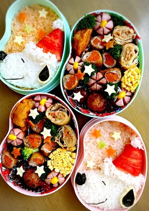 スヌーピーのクリスマス弁当-レシピのメイン写真