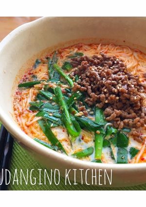 ＊こくうま！焼肉のタレが隠し味＊坦々素麺-レシピのメイン写真
