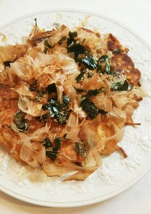 お鍋 〆の麺 アレンジ モダン焼風-レシピのメイン写真