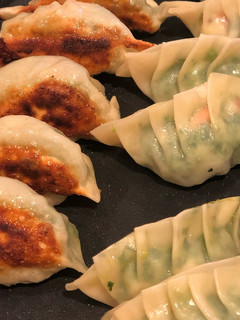 春菊と海老の餃子-レシピのメイン写真