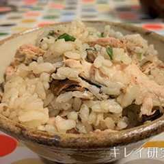 รูปของ さんまの炊き込みご飯でオメガ3系脂質摂取