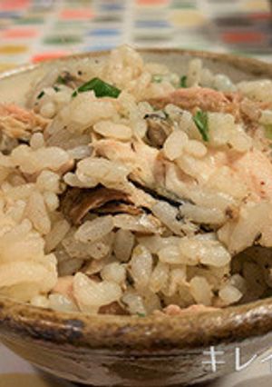 さんまの炊き込みご飯でオメガ3系脂質摂取-レシピのメイン写真