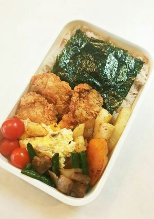 お弁当(11/15) 牛乳オムレツ-レシピのメイン写真