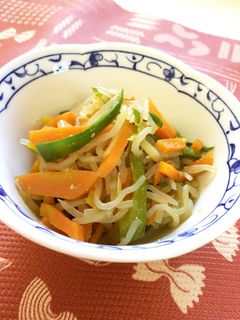 しらたきと野菜の生姜きんぴら-レシピのメイン写真