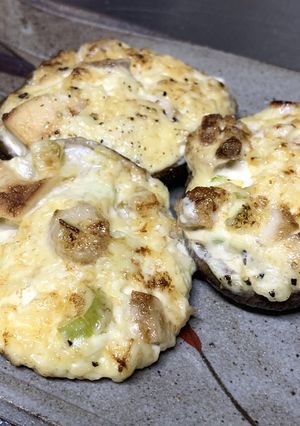 簡単！しいたけの醤油マヨ焼き-レシピのメイン写真