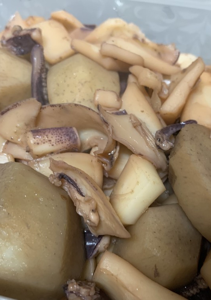 簡単♪いかと里芋の煮物-レシピのメイン写真