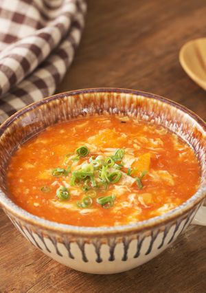 トマトのとうがらしスープ-レシピのメイン写真