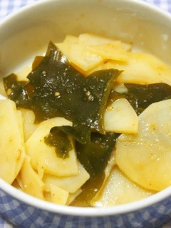 じゃが芋とワカメのさっぱり!酢の物♪-レシピのメイン写真