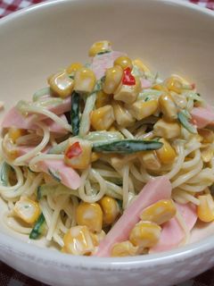 スイートチリマヨ♡パスタサラダ-レシピのメイン写真