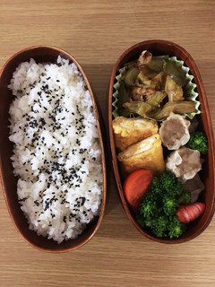 2019.11.14お弁当-レシピのメイン写真