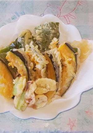 簡単♬︎♡野菜の天ぷら-レシピのメイン写真
