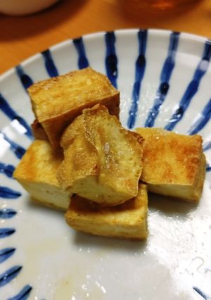 簡単！カリカリ厚揚げ。-レシピのメイン写真