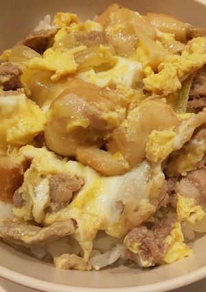 ☆豚丼~親子丼風~☆-レシピのメイン写真
