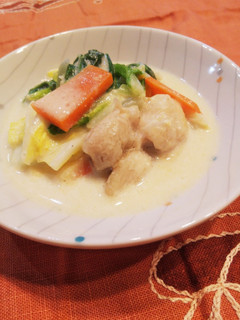 白菜と鶏肉の和風クリーム煮-レシピのメイン写真
