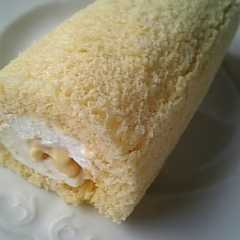 รูปของ レンジで5分♪ふわりしっとりロールケーキ