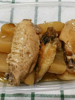鶏手羽先と大根の生姜ポン酢煮-レシピのメイン写真