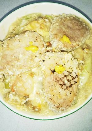 海鮮閉じカツ丼（血管ダイエット1439）-レシピのメイン写真