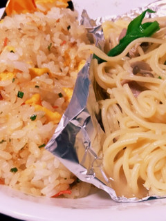 チャー半&和風パスタ-レシピのメイン写真