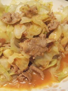 キャベツの辛味噌炒め-レシピのメイン写真
