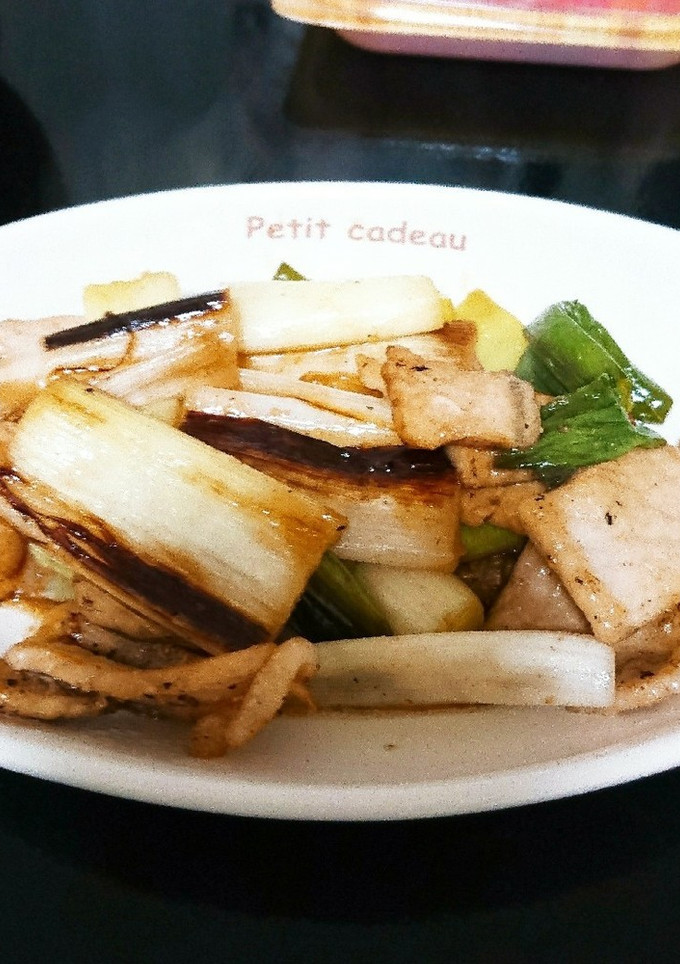 長ネギの焼肉のタレ炒め-レシピのメイン写真